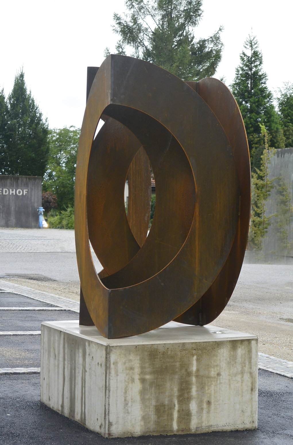 Skulptur Corten